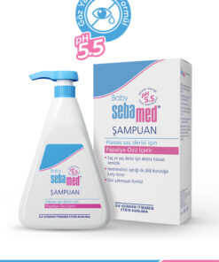 Sebamed Baby pH 5.5 Göz Yakmayan Formül Nemlendirici Etkili Papatya Özütlü Bebek Şampuanı 500 ml