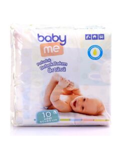 Baby Me Pofuduk Alt Değiştirme Örtüsü 60x60 Cm 10 Adet