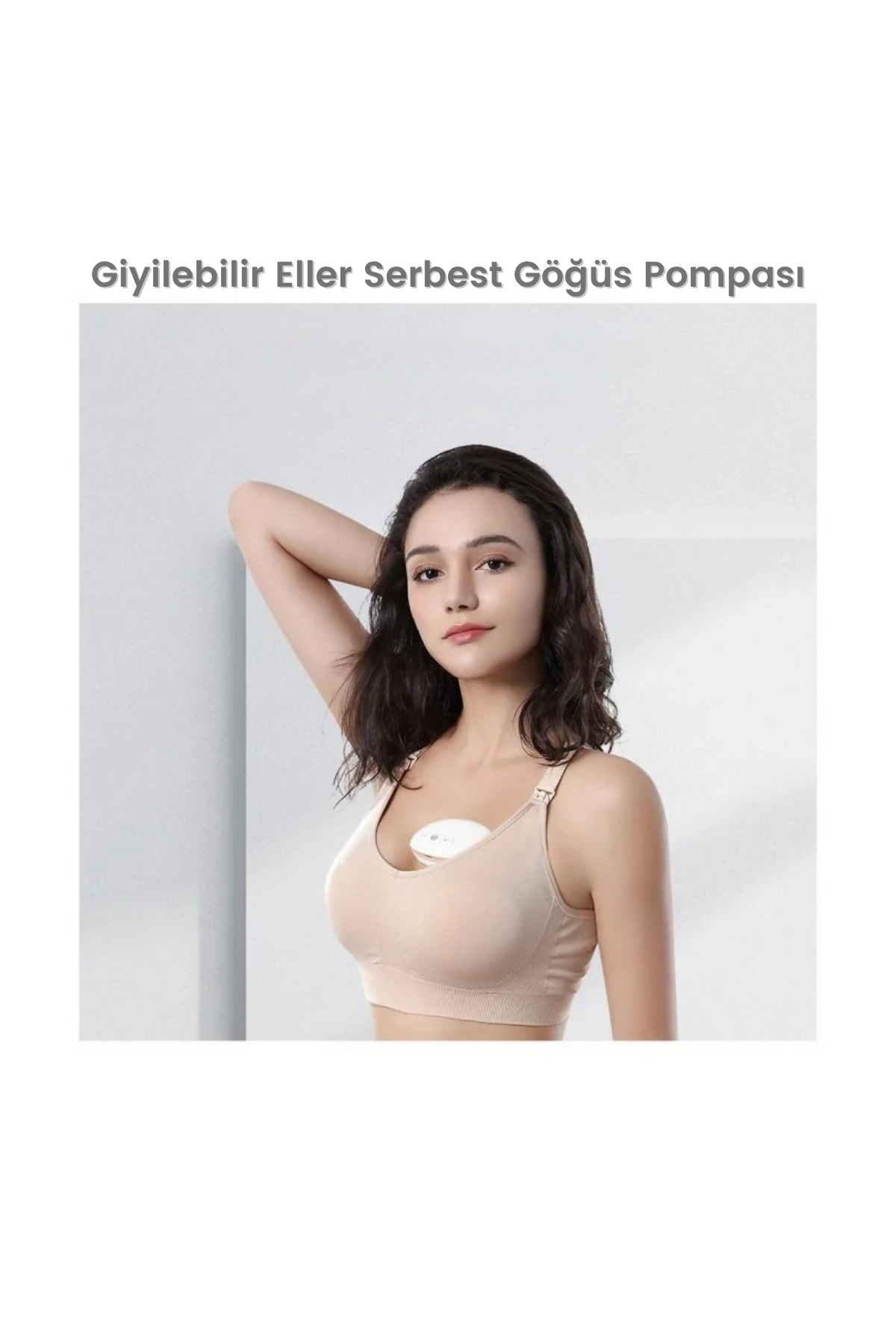 Bebebao P1 240 ML Giyilebilir Elektrikli Süt Sağma Göğüs Pompası - Görsel 3