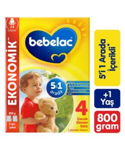 Bebelac 4 Çocuk Devam Sütü 1 Yaş+ 800 Gr