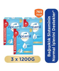 Aptamil 4 Prebiyotikli Çocuk Devam Sütü 1200 X3 Adet 3600 Gr