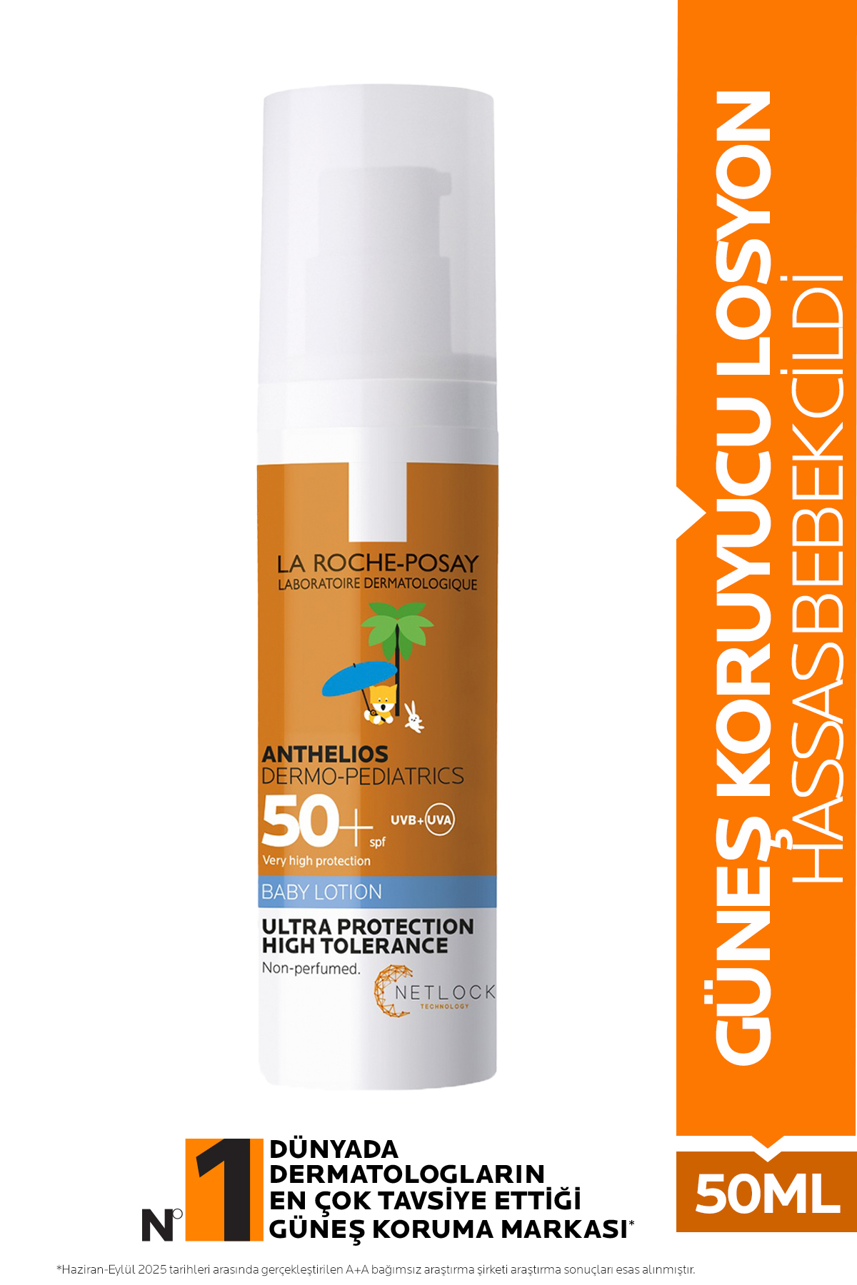 La Roche Posay Anthelios Baby Milk Spf50+ Güneş Koruyucu 50 ml
