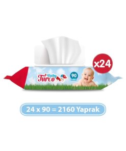 Baby Turco Islak Havlu 24x90 (2160 YAPRAK)