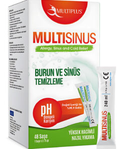 Multiplus Multisinus Burun Ve Sinüs Temizleme Yedek Kiti 48'li (ŞİŞESİZ YEDEK KİT)