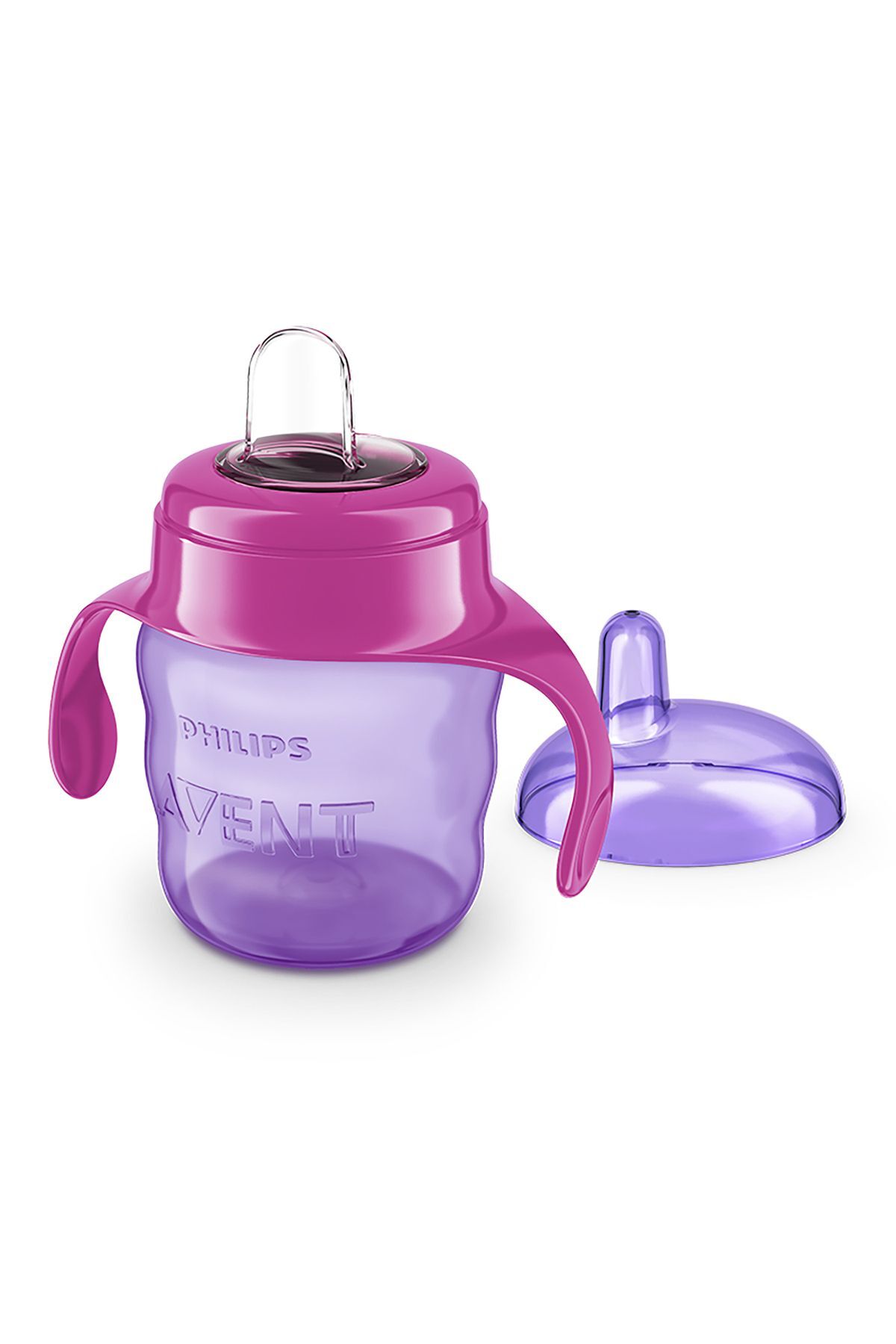 Philips Avent Alıştırma Bardağı, Mor, 6 Ay+, SCF551/03 - Görsel 3