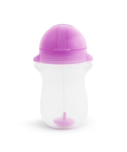 Alternative view of Munchkin Tıklama Kilitli Uçlu Pipetli Alıştırma Bardağı, 12ay , 296ml, Mor, 1 Adet