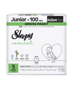 Alternative view of Sleepy Natural Gross Paket Külot Bez 5 Numara Junior 100 Adet