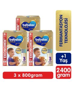 Bebelac Gold Konfor 3 Devam Sütü 1 Yaş+ 800 Gr x 3 Adet 2400 Gr
