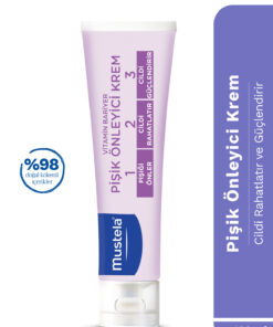 Mustela Vitamin Bariyer 1.2.3. Bebek Pişik Önleyici Koruyucu Nemlendirici Doğal Kökenli Bakım Kremi 100 ml