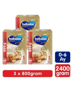 Bebelac Gold Konfor 1 Bebek Sütü 0-6 Ay 800 Gr x 3 Adet 2400 Gr