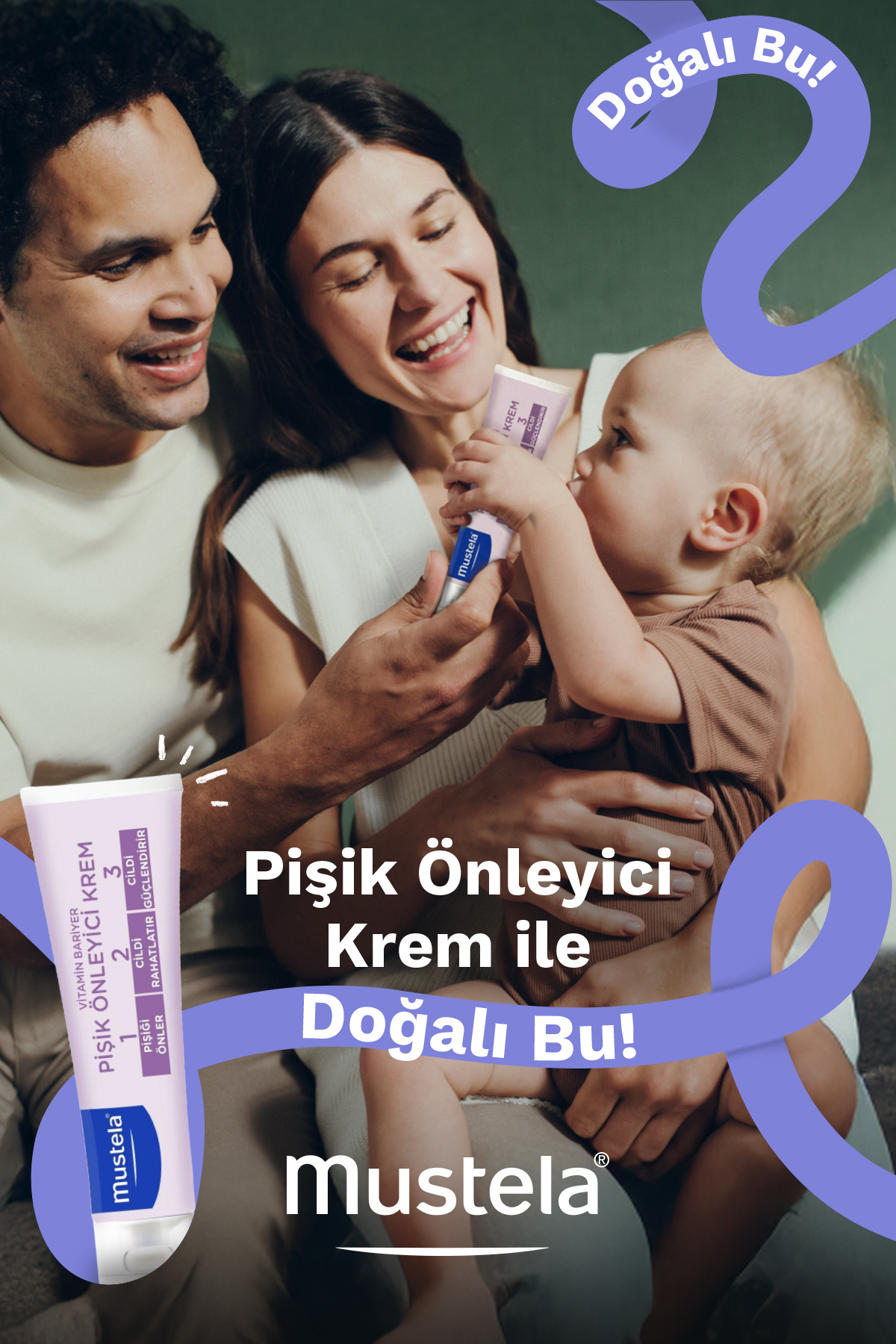 Mustela Vitamin Barrier 1.2.3 Pişik Kremi 50 ml - Görsel 3