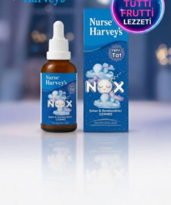Nurse Harvey's Nox Bitkisel İçerikli Uyku Damlası 50 ml – (Çocuk ve Yetişkinler İçin Uyku Sorununa Destek)