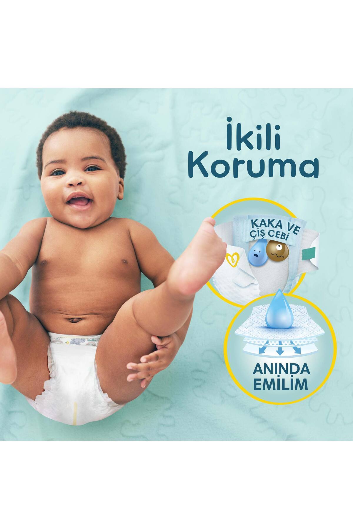Prima Bebek Bezi Premium Care 2 Numara 60 Adet Ekonomik Paket - Görsel 3
