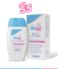 Sebamed Baby Yoğun Nemlendirici ve Rahatlatıcı Etkili ph 5.5 Bebek Vücut Bakım Losyonu 200 ml