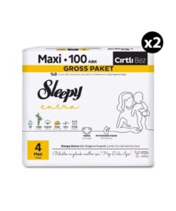 Alternative view of Sleepy Extra Günlük Aktivite Gross Paket Bebek Bezi 4 Numara Maxi 200 Adet