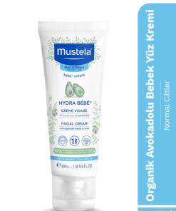 Mustela Hydra Bebe Organik Avokadolu Bebek Yüz Kremi 40ml