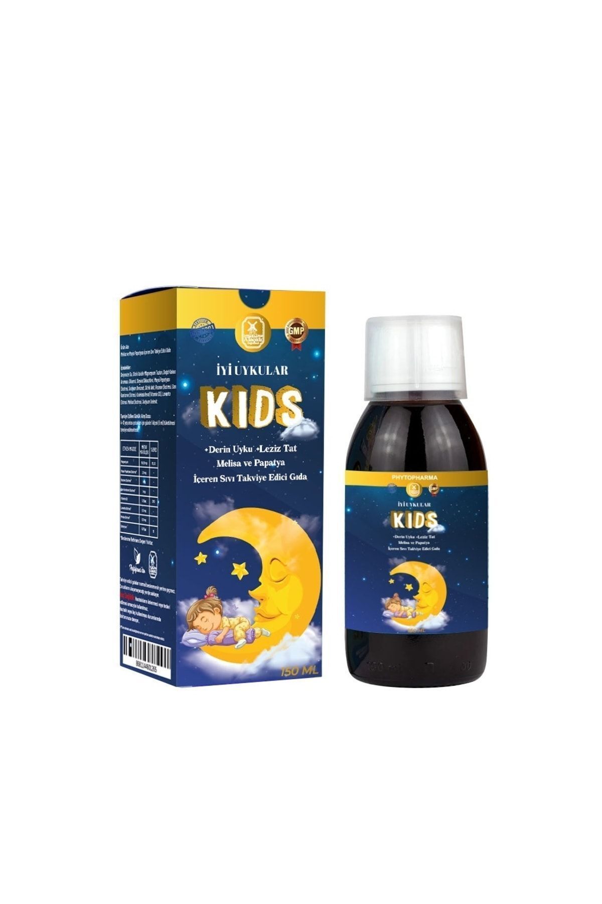 Genel Markalar Kids Uyku Şurubu Melisa Papatya Içeren Damla 150 Ml Şişe İyi Uykular