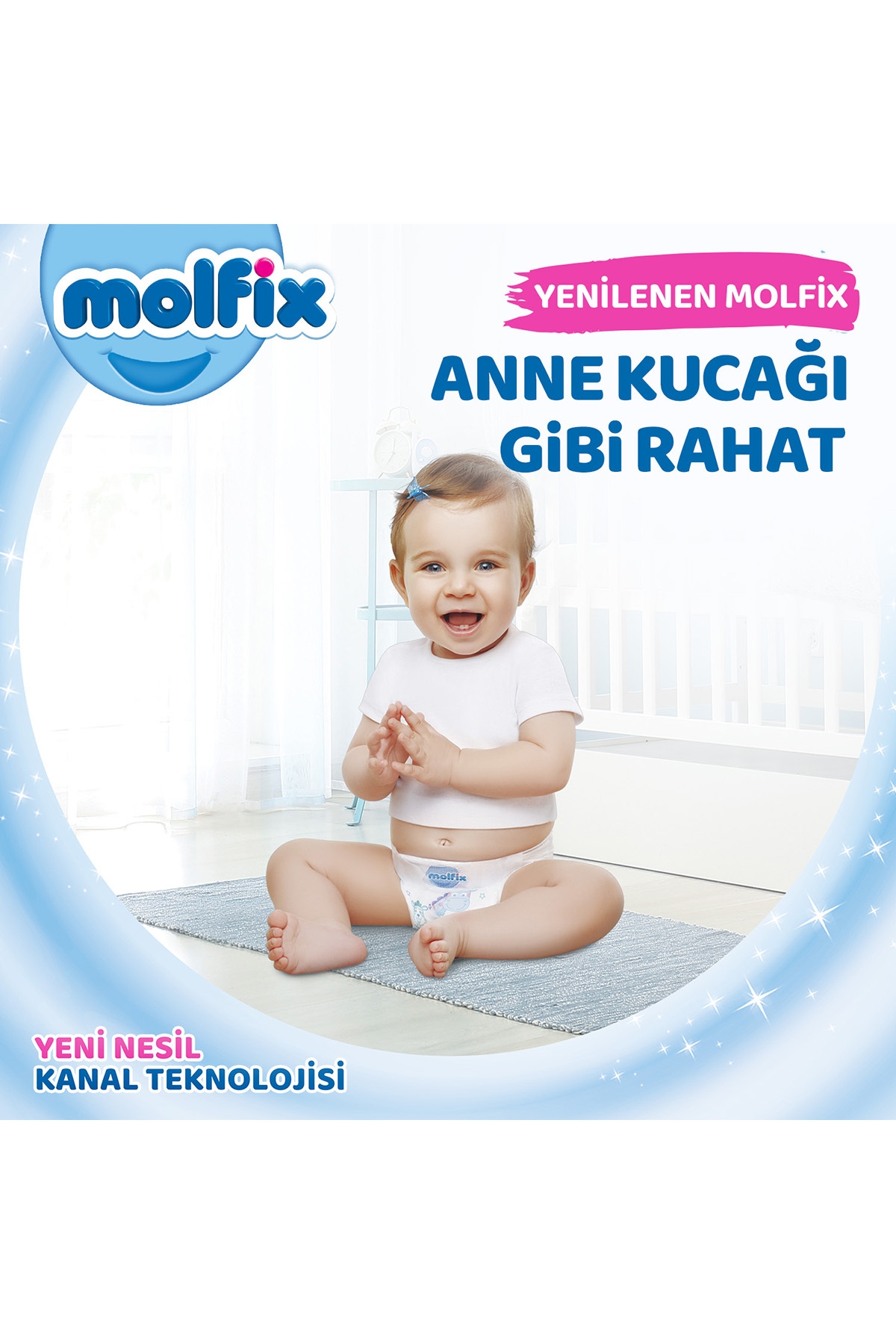 Molfix Kanal Teknolojisi Dev Avantaj Paketi 2 Beden Mini 132 Adet - Görsel 3