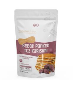 OG natural Hurma Tozlu Bebek Pankek Toz Karışımı 300 Gr +8 Ay