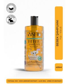 ZİSHU Bebek Saç ve Vücut Şampuanı 400 ml