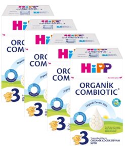 Hipp 3 Combiotic Organik Devam Sütü 600 gr X 4 Adet