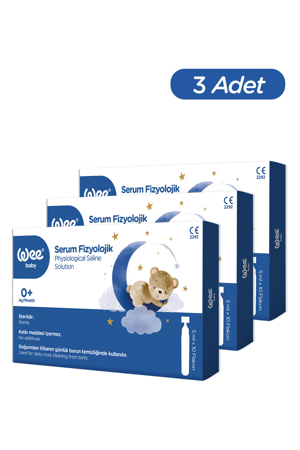Wee Baby Serum Fizyolojik Seti (10x3 30 Adet)