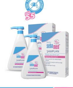 Sebamed Baby pH 5.5 Göz Yakmayan Formül Nemlendirici Etkili Papatya Özütlü Bebek Şampuanı 500 ml X 2 Adet