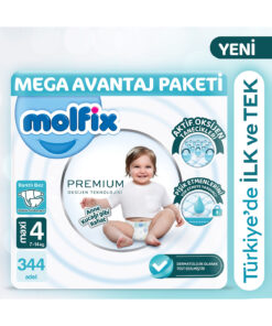 Molfix Premium Mega Avantaj Paketi 4 Beden 344 aAdet
