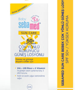 Alternative view of Sebamed Bebek Güneş Losyonu SPF 50+ 150 ml UVA UVB Filtreli E Vitamini Koruyucu Yüksek Koruma Hassas
