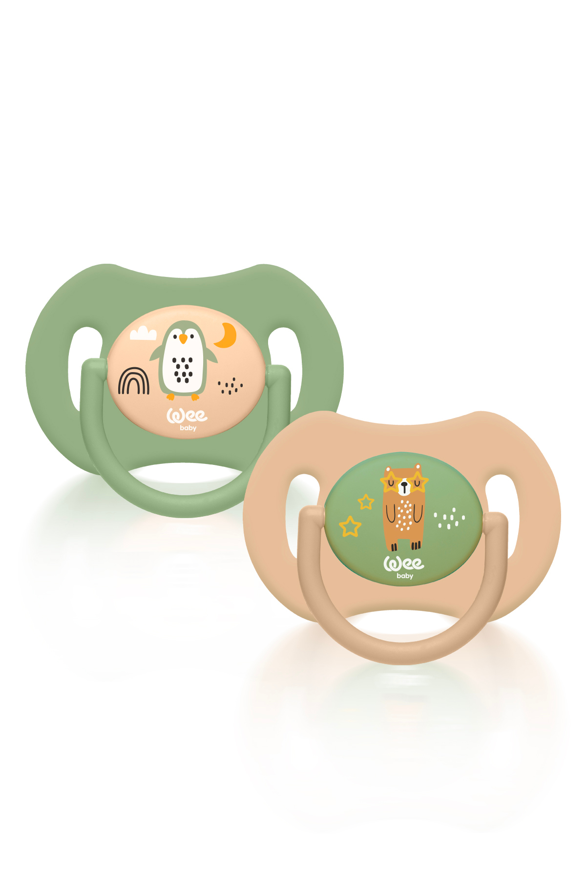 Wee Baby Duo Simetrik Uçlu Emzik 0-6 Ay