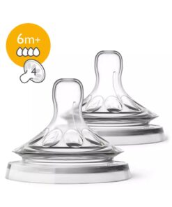 Philips Avent Philips Natural Biberon Emziği 4 Delik 6+ Ay 2li Scf044/27