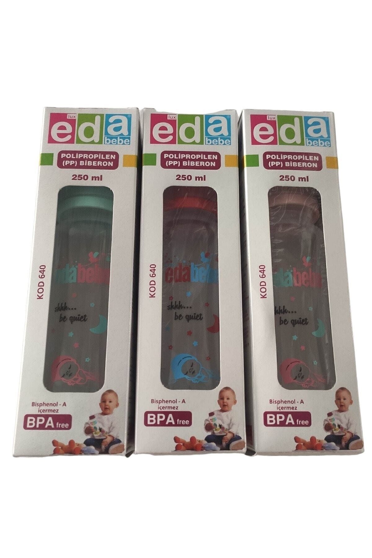 Eda Bebe Bebek EDA Biberon 250ml 3adet