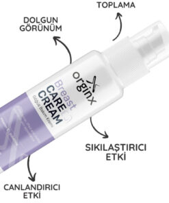Orginx Volufiline İçeren Göğüs & Kalça Dolgunlaştırıcı, Dikleştirici, Sıkılaştırıcı Bakım Kremi 100 ml - Görsel 3