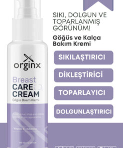 Orginx Volufiline İçeren Göğüs & Kalça Dolgunlaştırıcı, Dikleştirici, Sıkılaştırıcı Bakım Kremi 100 ml