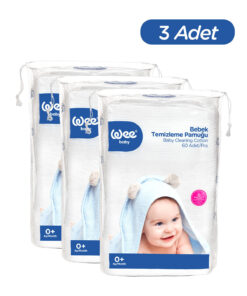 Wee Baby Bebek Temizleme Pamuğu Seti (60x3 180 Adet)