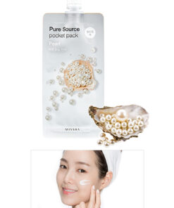 Missha İnci Özlü Aydınlatıcı & Nemlendirici Uyku Maskesi Pure Source Pocket Pack (PEARL) 10ml