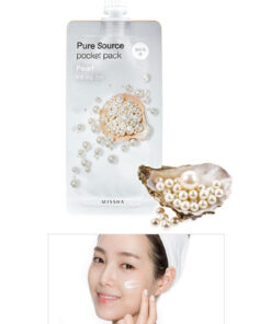 Missha İnci Özlü Aydınlatıcı & Nemlendirici Uyku Maskesi Pure Source Pocket Pack (PEARL) 10ml