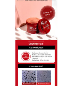 Missha Yağlanma Ve Gözenek Karşıtı Kırmızı Kil Maskesi Amazon Red Clay Pore Mask - Görsel 3