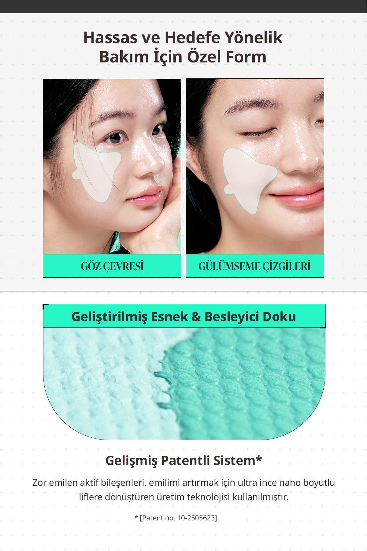 Goodal Sıkı & Parlak Görünüm Sunan Eriyen Kolajen Maske Heartleaf PDRN Collagen Melting Patch - Görsel 3