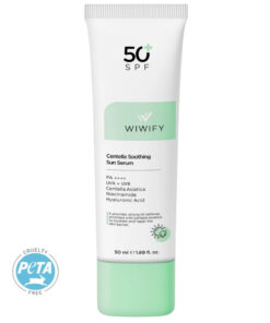 WIWIFY Yatıştırıcı Onarıcı Yüksek Korumalı Centella Soothing Sun Serum Spf 50+ Pa++++ 50ml Güneş Kremi