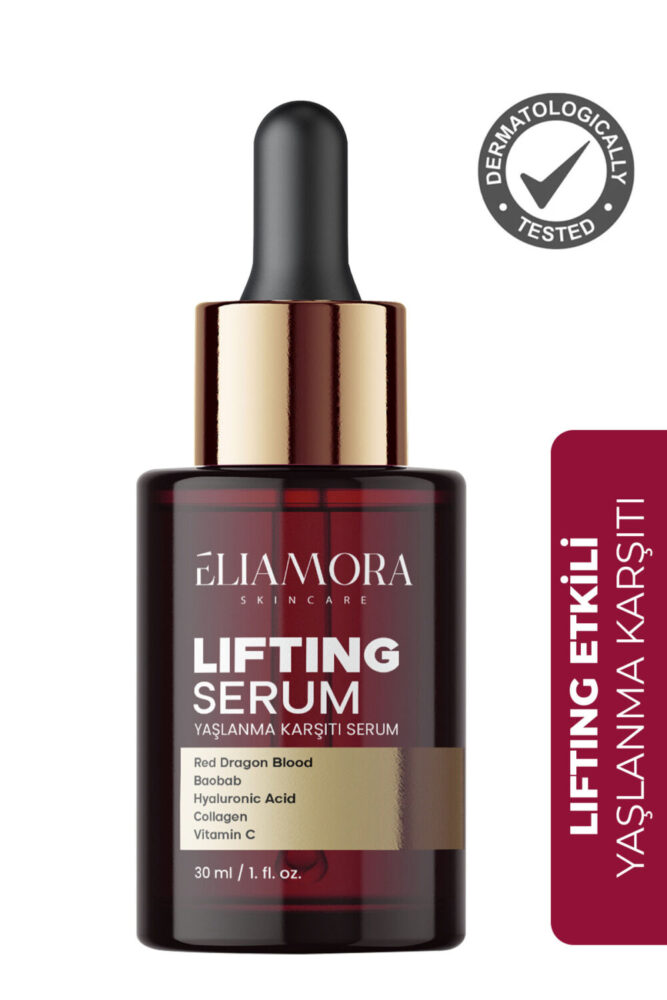 eliamora Yaşlanma Ve Kırışıklık Karşıtı Red Dragon Blood Serumu