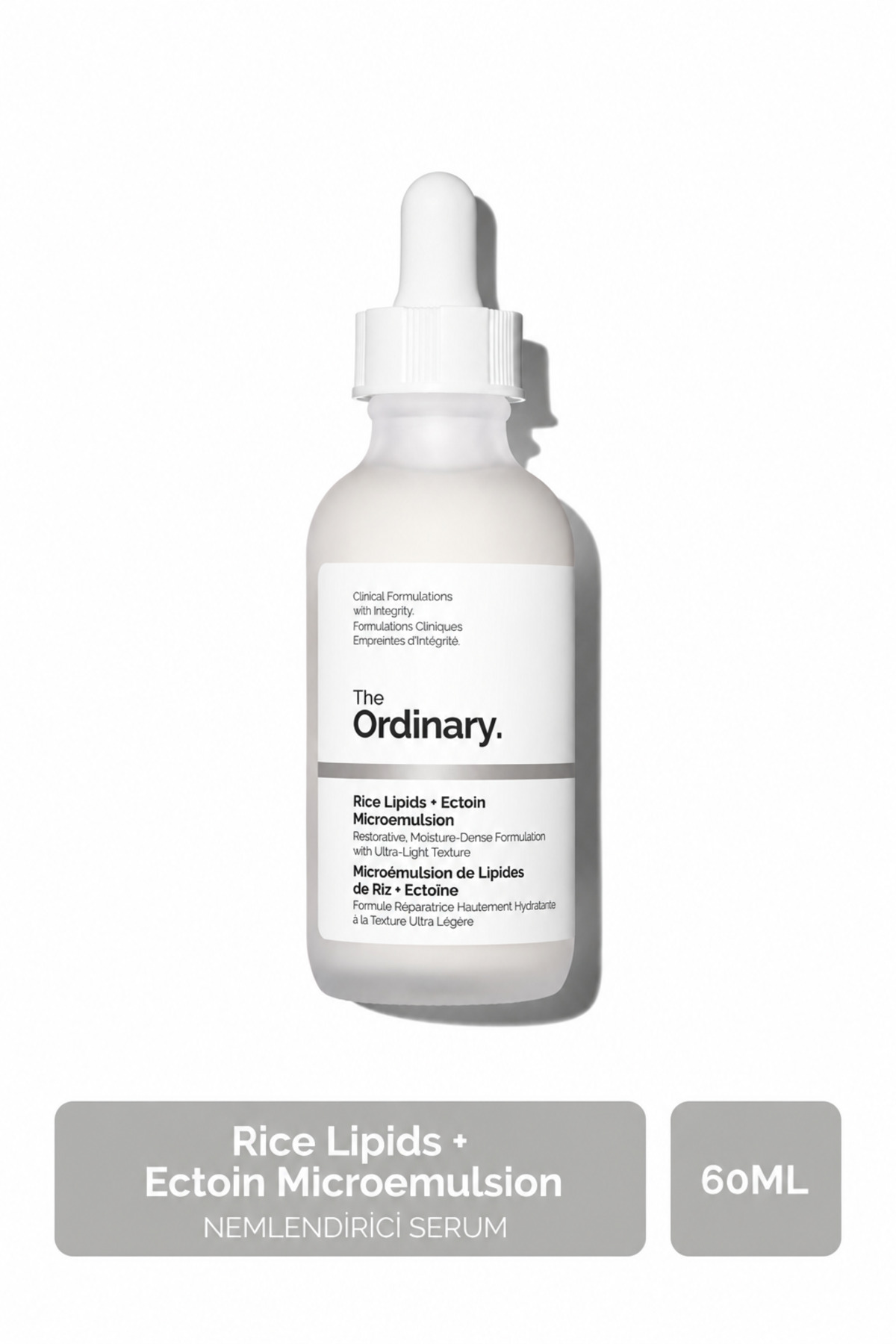 The Ordinary Rice Lipids + Ectoin Microemulsion - Nemlendirici Emülsiyon 60ml
