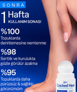 Silkia U.K Pedicare Çatlak Topuk Onarıcı Roll-On – 48 Saat Etkili Yoğun Bakım 50 ml - Görsel 3