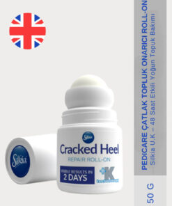 Silkia U.K Pedicare Çatlak Topuk Onarıcı Roll-On – 48 Saat Etkili Yoğun Bakım 50 ml
