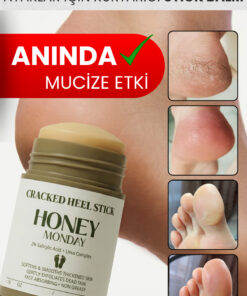 HONEY MONDAY Ayak ve Topuk Çatlak Bakımı | Ayak Kokusu , Sertleşmiş Pürüzlü Topuklar için Kompleks Formül 35 gr
