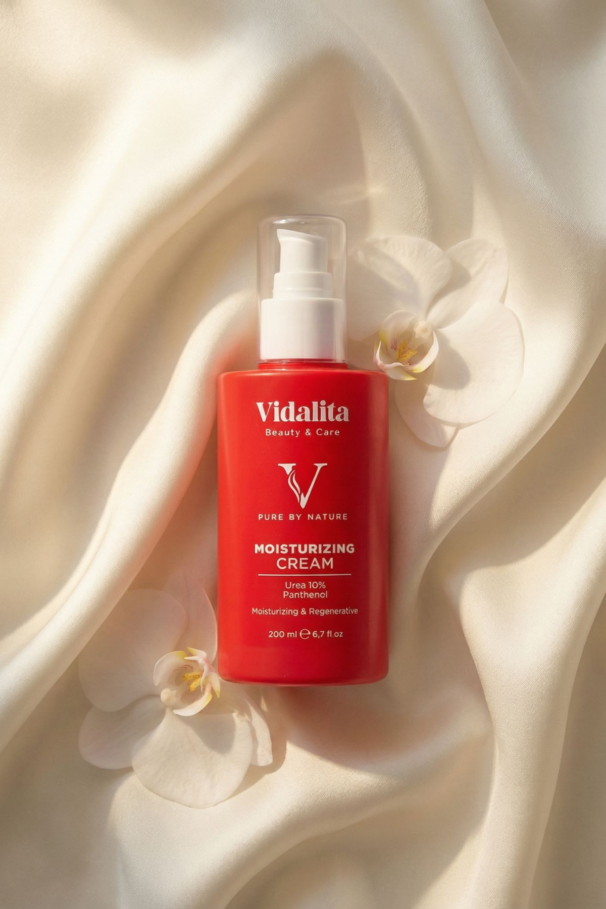 Vidalita Beauty & Care Üre (Urea) & Panthenol Vücut Kremi 200 ml - Atopik, Çok Kuru Ciltler Için Yoğun Nemlendirici Bariyer Onarıcı Krem - Görsel 3