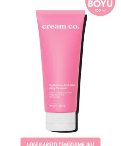 Cream Co. Leke Karşıtı Nemlendirici Yüz Temizleme Jeli Niacinamide Hyalüronik Asit | 100 ML | Tüm Cilt Tipleri