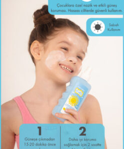 Maru.Derm Çocuklar İçin Hassas Koruma Sprey Güneş Kremi SPF 50+ PA+++ 200 ML - Görsel 3
