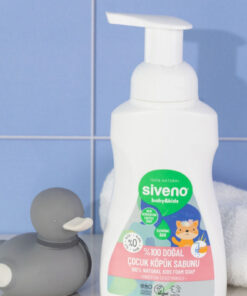Alternative view of Siveno 0 Doğal Zeytinyağlı Çocuk Köpük Kastil Sabun Yoğun Nemlendirici Arındırıcı Bitkisel Vegan 250ml