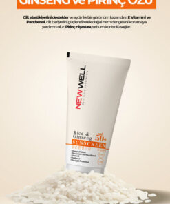 Alternative view of New Well Rice & Ginseng Sunscreen Spf50+ Pirinç Özlü Güneş Kremi 50 ML